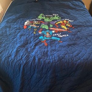 Pottery Barn Marvel Comics Quilt, twin size